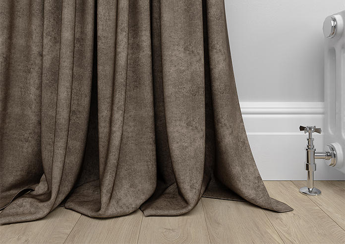 Chenille (Blackout) Pencil Pleat, Latte - Ready Made Curtains - Image 7